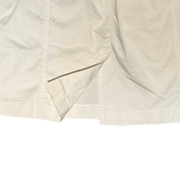 VELVET By Graham And Spencer Eva Kayan Shoulder Cut Out White Mini Dress - Picture 7 of 11